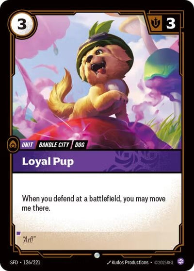 Loyal Pup (126/221) (SFD)