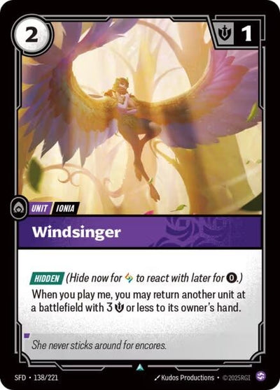 Windsinger (138/221) (SFD)