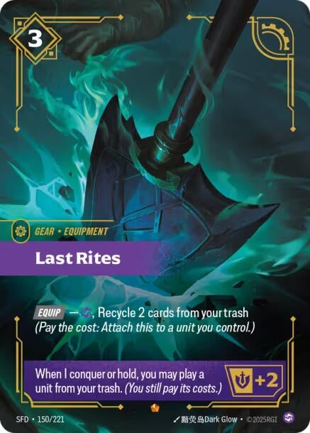Image for Last Rites (150/221) (SFD) - Riftbound: League of Legends Trading Card Game