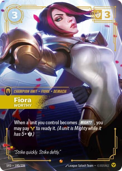 Fiora - Worthy (180/221) (SFD)