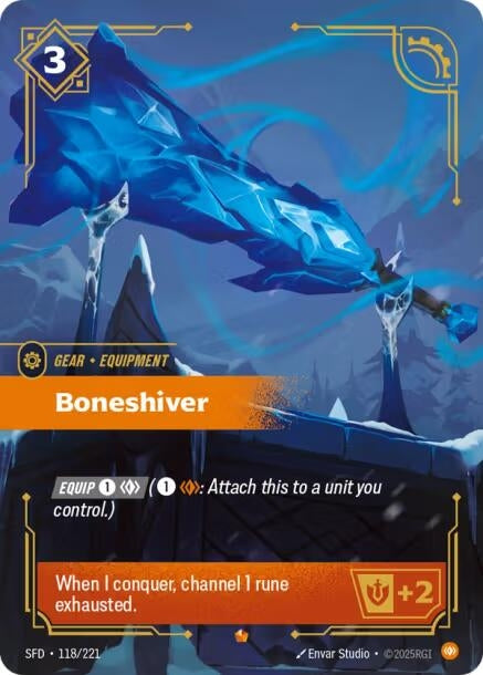 Image for Boneshiver (118/221) (SFD) - Riftbound: League of Legends Trading Card Game