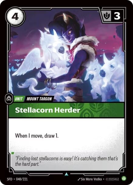 Image for Stellacorn Herder (048/221) (SFD) - Riftbound: League of Legends Trading Card Game
