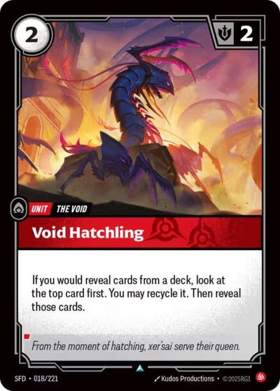 Void Hatchling (018/221) (SFD)