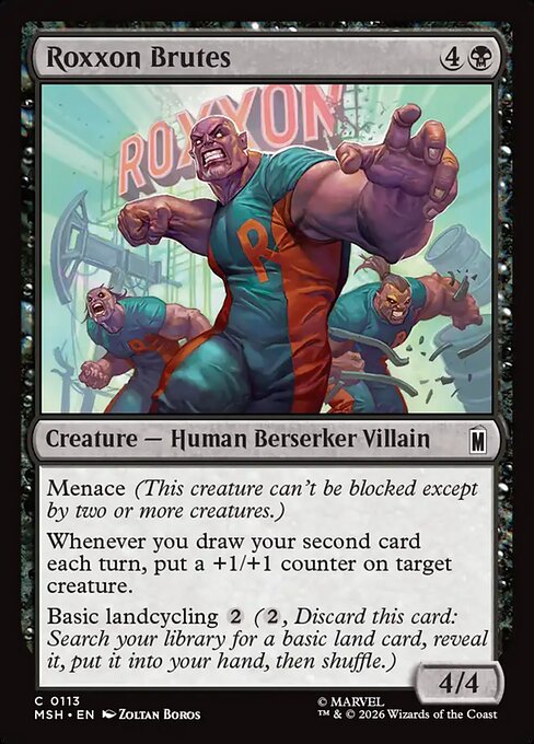 Roxxon Brutes - Marvel Super Heroes - 113