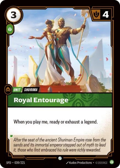 Royal Entourage (039/221) (SFD)