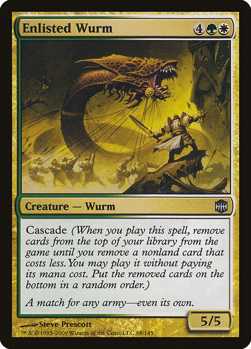 Enlisted Wurm - Alara Reborn - 68