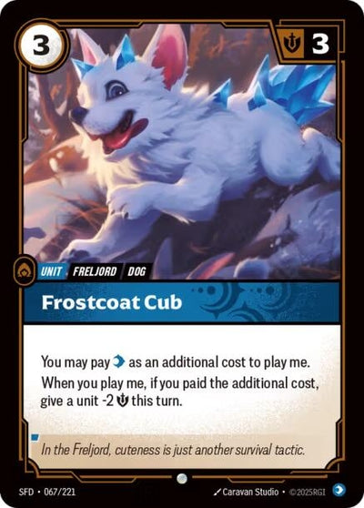 Frostcoat Cub (067/221) (SFD)