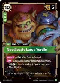 Needlessly Large Yordle - Spiritforged - 055/221