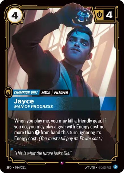 Jayce - Man of Progress (084/221) (SFD)