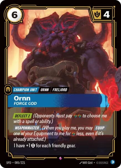 Ornn - Forge God (085/221) (SFD)