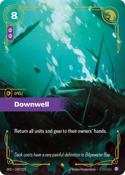Image for Downwell (147/221) (SFD) - Riftbound: League of Legends Trading Card Game