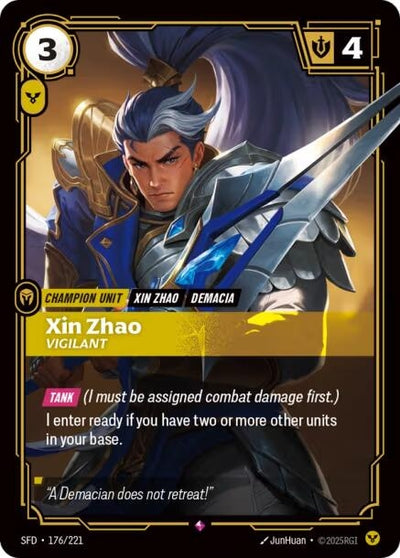 Xin Zhao - Vigilant (176/221) (SFD)