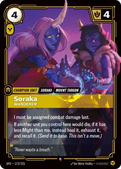 Soraka - Wanderer (173/221) (SFD)