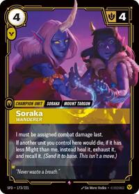 Soraka, Wanderer - Spiritforged - 173/221