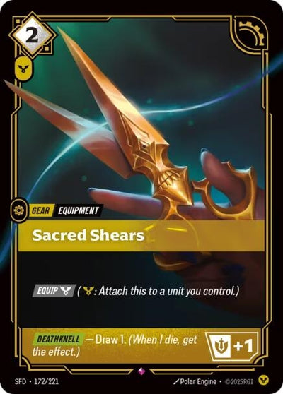 Sacred Shears (172/221) (SFD)
