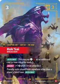 Rek'Sai, Breacher - Spiritforged - 029/221