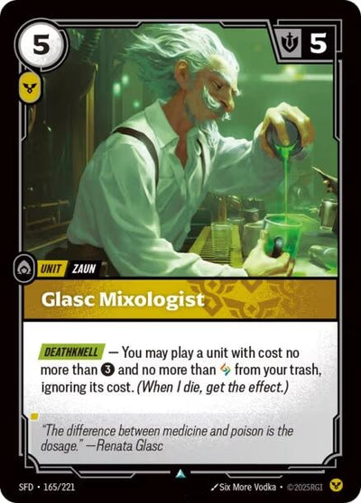 Glasc Mixologist (165/221) (SFD)