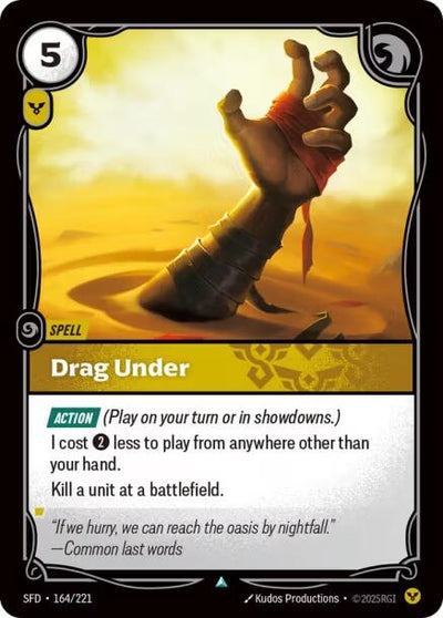 Drag Under (164/221) (SFD)