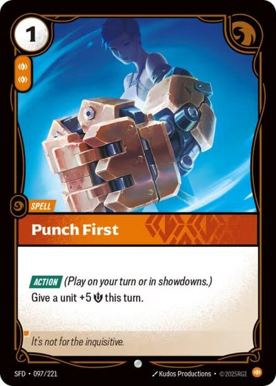 Punch First (097/221) (SFD)