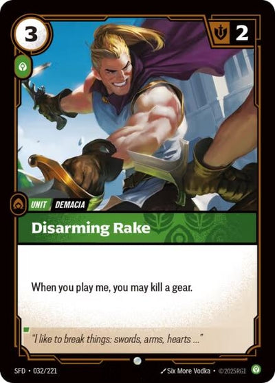 Disarming Rake (032/221) (SFD)