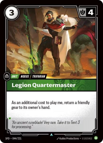 Legion Quartermaster (044/221) (SFD)