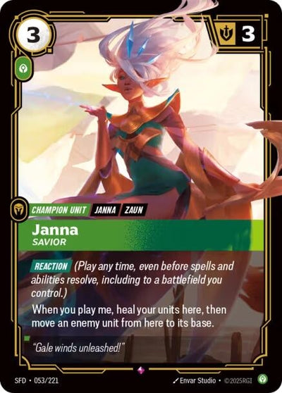 Janna - Savior (053/221) (SFD)