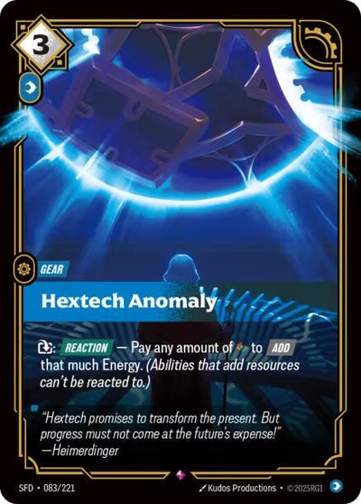 Hextech Anomaly (083/221) (SFD)