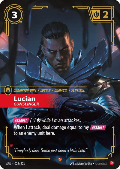 Lucian - Gunslinger (028/221) (SFD)