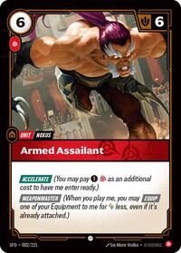 Armed Assailant - Spiritforged - 002/221