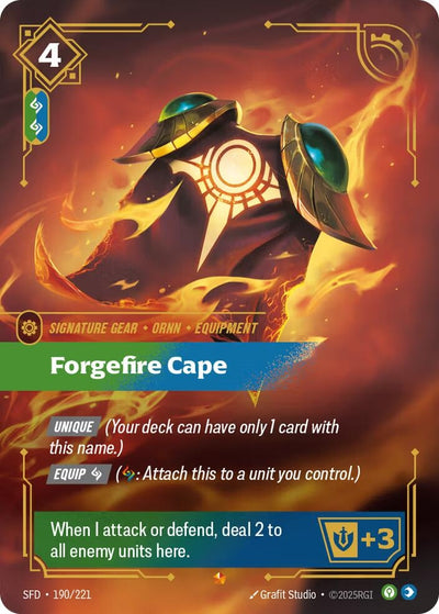 Forgefire Cape (190/221) (SFD)