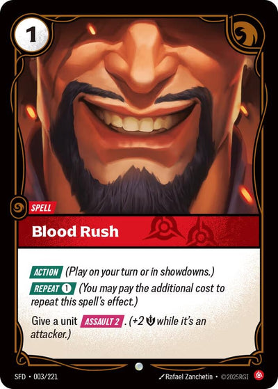 Blood Rush (003/221) (SFD)