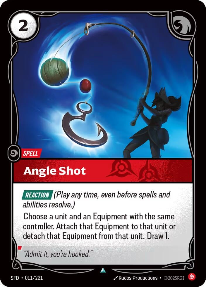 Image for Angle Shot (011/221) (SFD) - Riftbound: League of Legends Trading Card Game