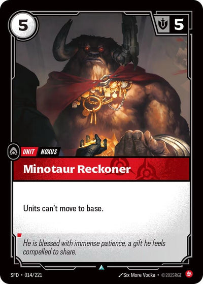 Minotaur Reckoner (014/221) (SFD)