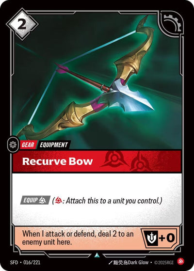 Recurve Bow (016/221) (SFD)