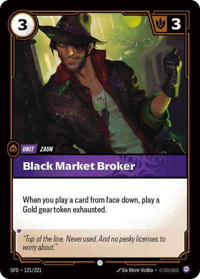 Black Market Broker (121/221) (SFD)