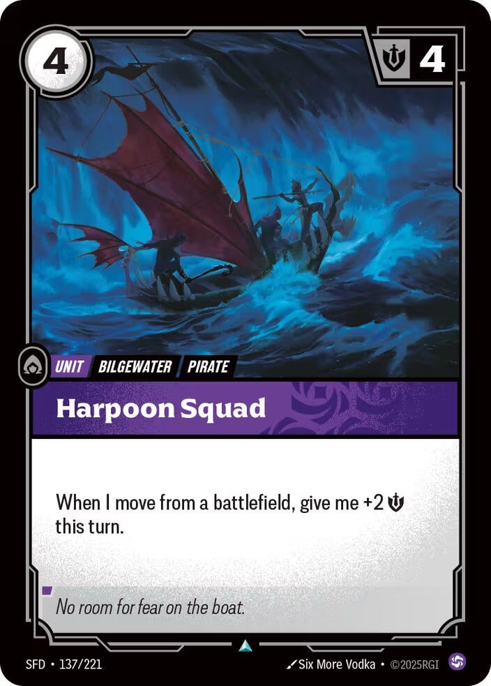 Image for Harpoon Squad (137/221) (SFD) - Riftbound: League of Legends Trading Card Game