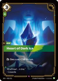 Heart of Dark Ice - Spiritforged - 052/221