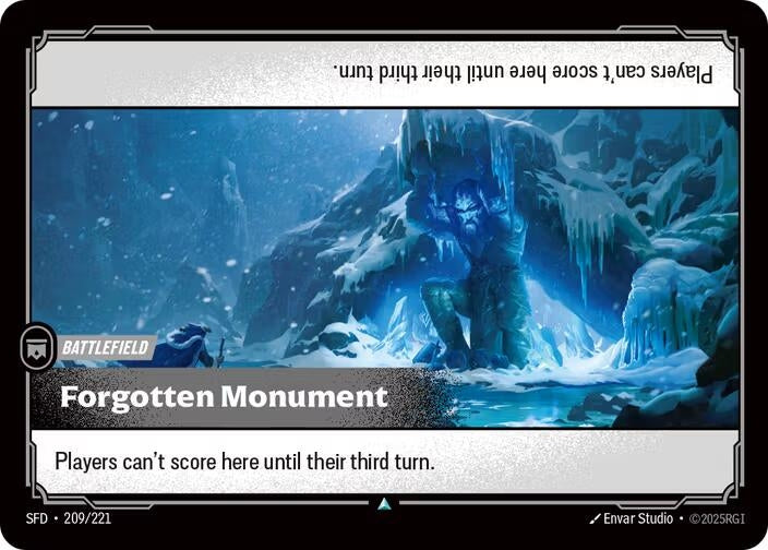 Image for Forgotten Monument (209/221) (SFD) - Riftbound: League of Legends Trading Card Game