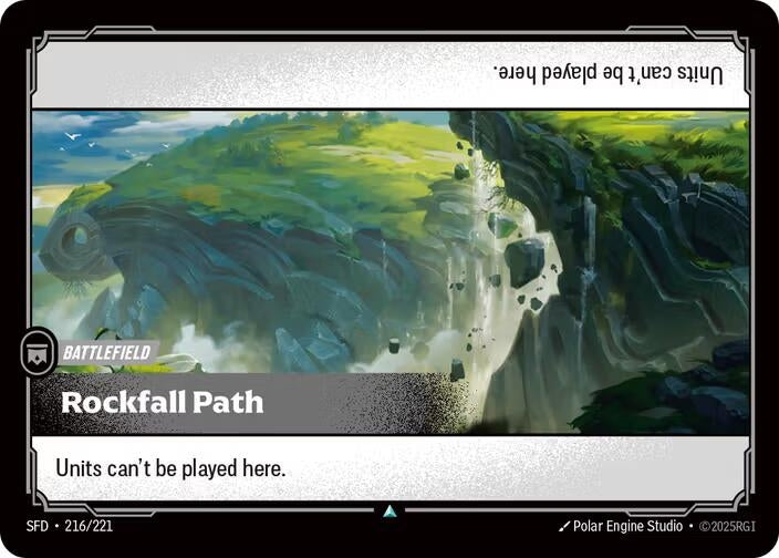 Image for Rockfall Path (216/221) (SFD) - Riftbound: League of Legends Trading Card Game