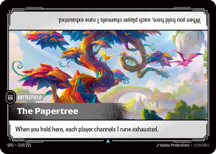 Image for The Papertree (219/221) (SFD) - Riftbound: League of Legends Trading Card Game