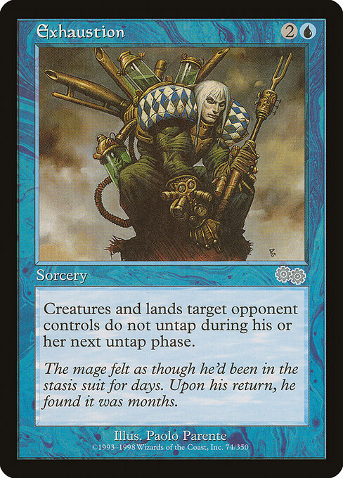Exhaustion - Urza's Saga - 74