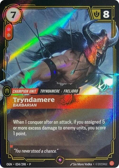 Tryndamere - Barbarian (034/298) (OPP)