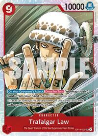 Trafalgar Law - OP14-009 - The Azure Sea's Seven - OP14-009