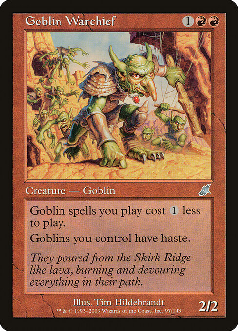 Goblin Warchief - Scourge - 97