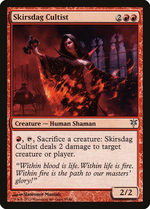 Skirsdag Cultist - Duel Decks: Sorin vs. Tibalt - 53