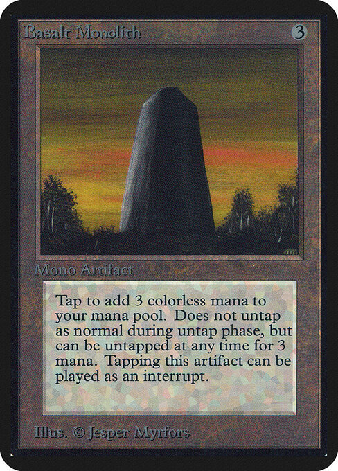 Basalt Monolith - Limited Edition Alpha - 231