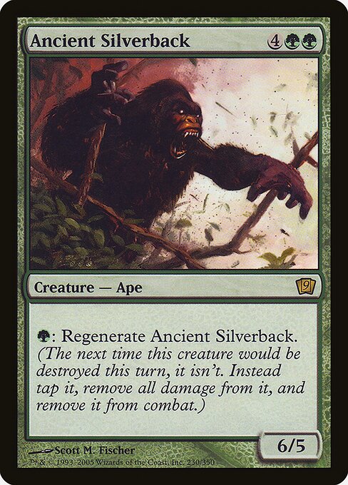 Ancient Silverback - Ninth Edition - 230★