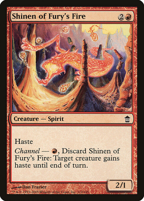 Shinen of Fury's Fire - Saviors of Kamigawa - 112