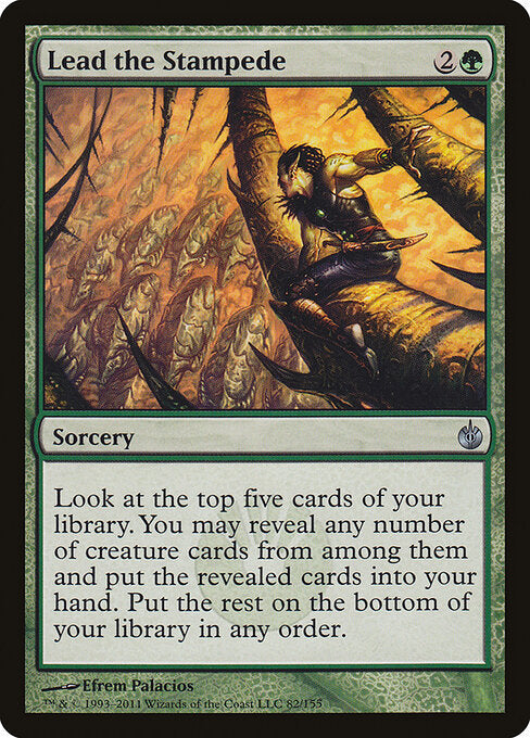 Lead the Stampede - Mirrodin Besieged - 82