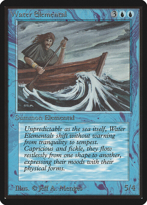 Water Elemental - Limited Edition Beta - 92